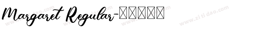 Margaret Regular字体转换